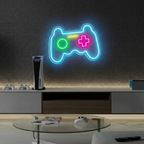 Gamepad LED Neon Lights Sign Gaming Room Wall Decor 0