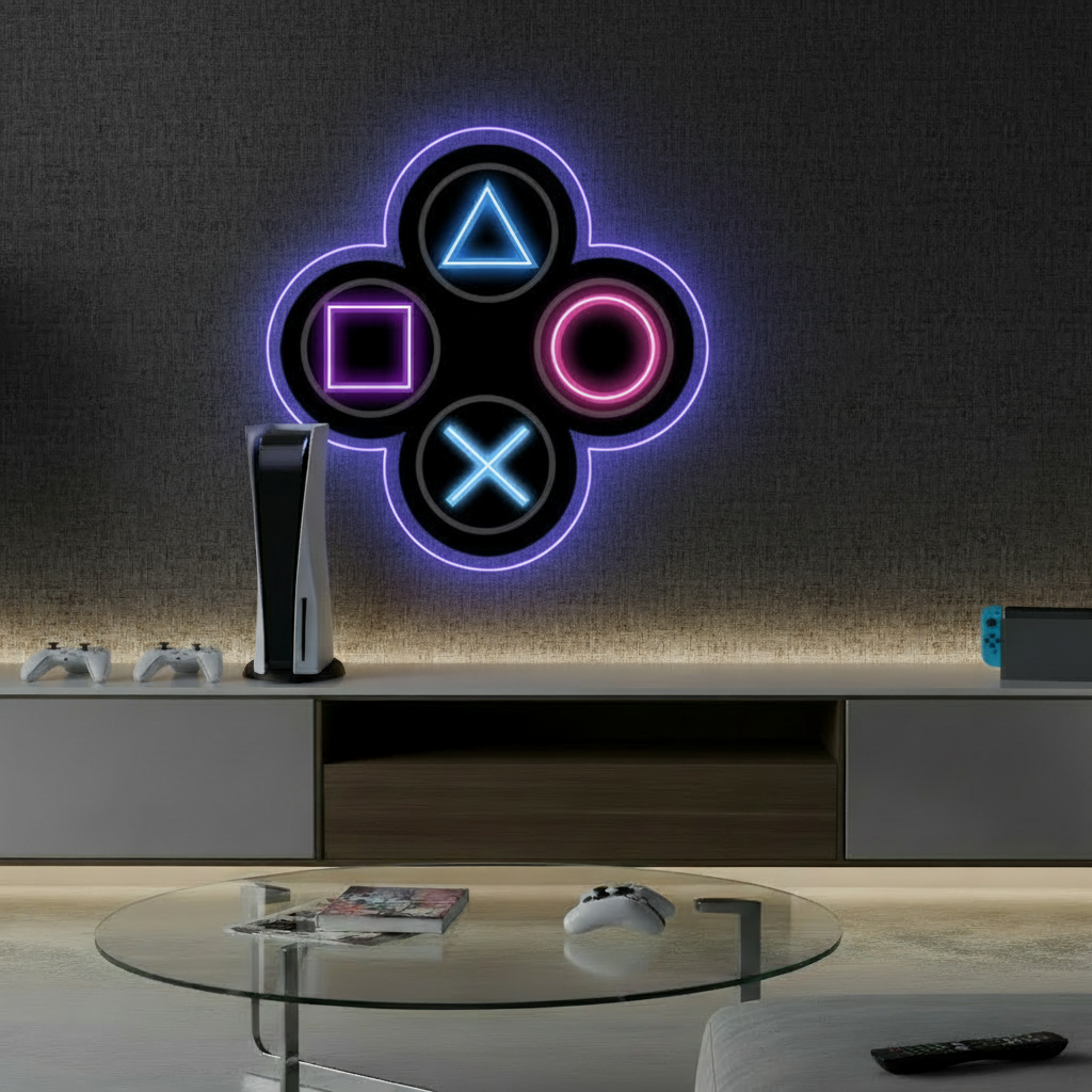 Gamer Led Neon Sign Gaming Room Decor Sign 0