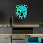 Ice Bear Head Led Neon Sign Home Decor Sign 0