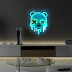 Ice Bear Head Led Neon Sign Home Decor Sign 1