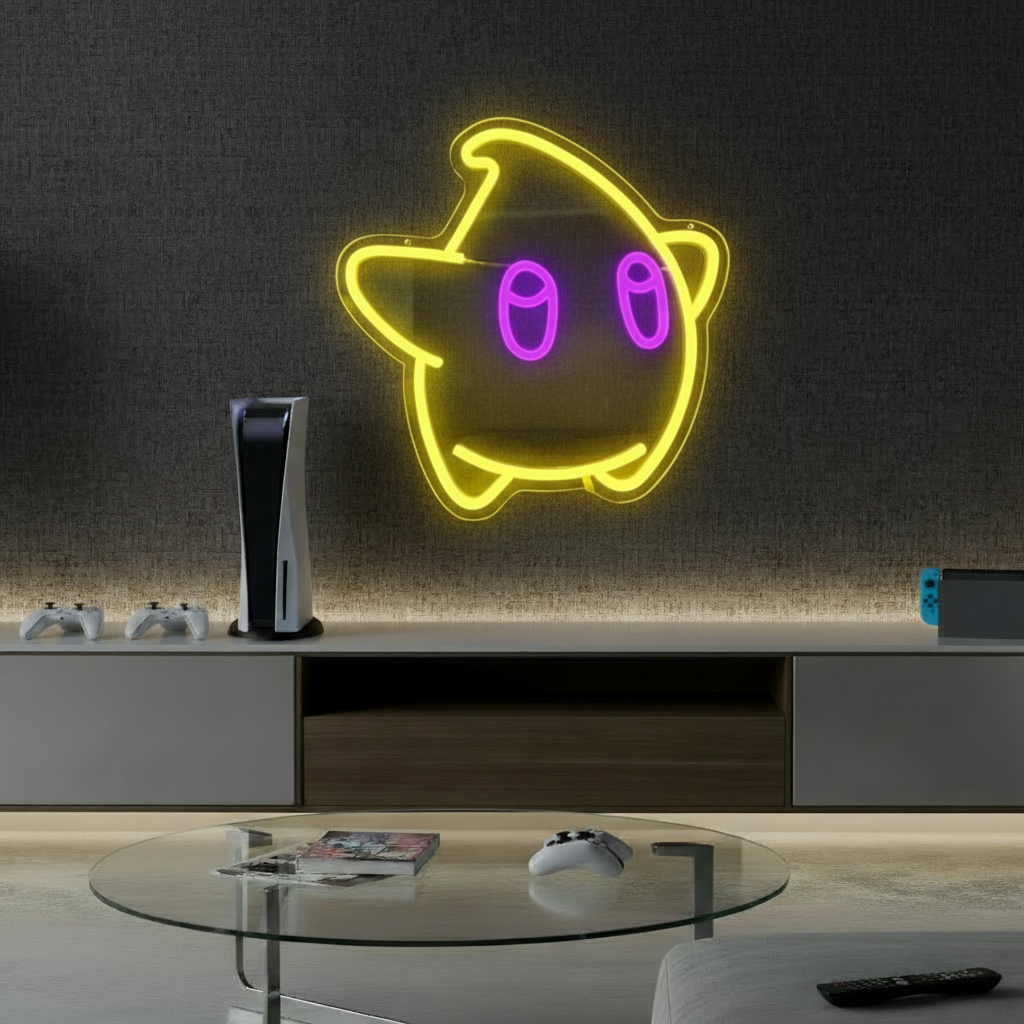 Luma Star Led Neon Sign Gaming Room Decor Sign 1