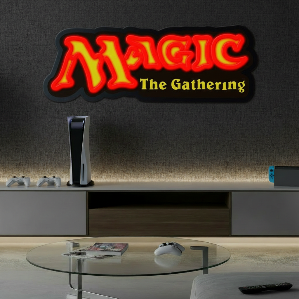 Magic The Gathering Led Neon Sign Fans Gift 0
