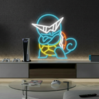 Squirtle Cartoon Neon Sign Gaming Room Decor Sign 1