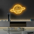 Take Up Space Led Neon Sign Motivational Quotes Sign 0