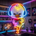 The Gamers Duck Esport LED Neon Sign Light Pop Art 0