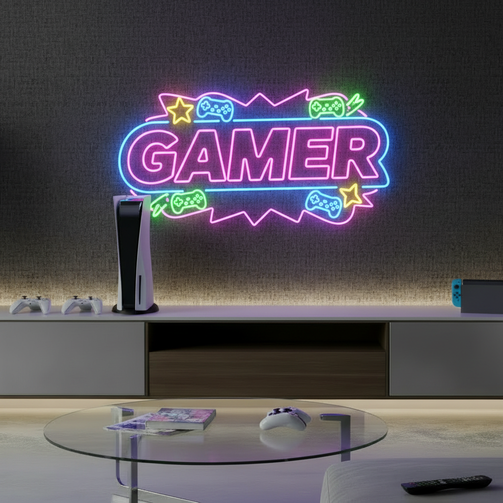 WOW Led Neon Sign 2