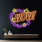 WOW Led Neon Sign 4