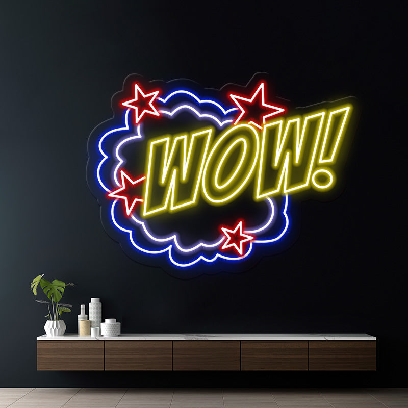 WOW Led Neon Sign 5